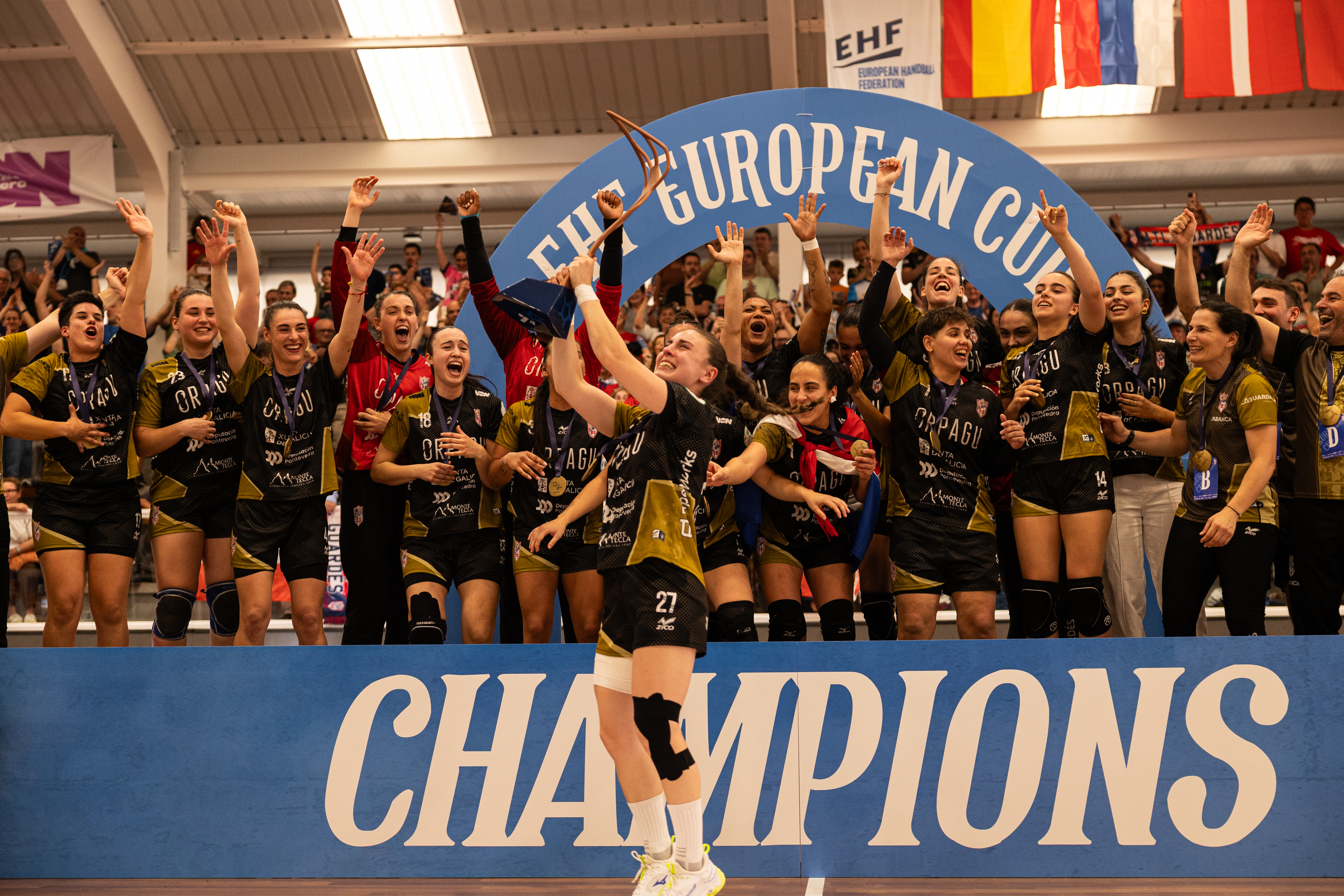 Atlético Guardes cruise to their first EHF European Cup trophy