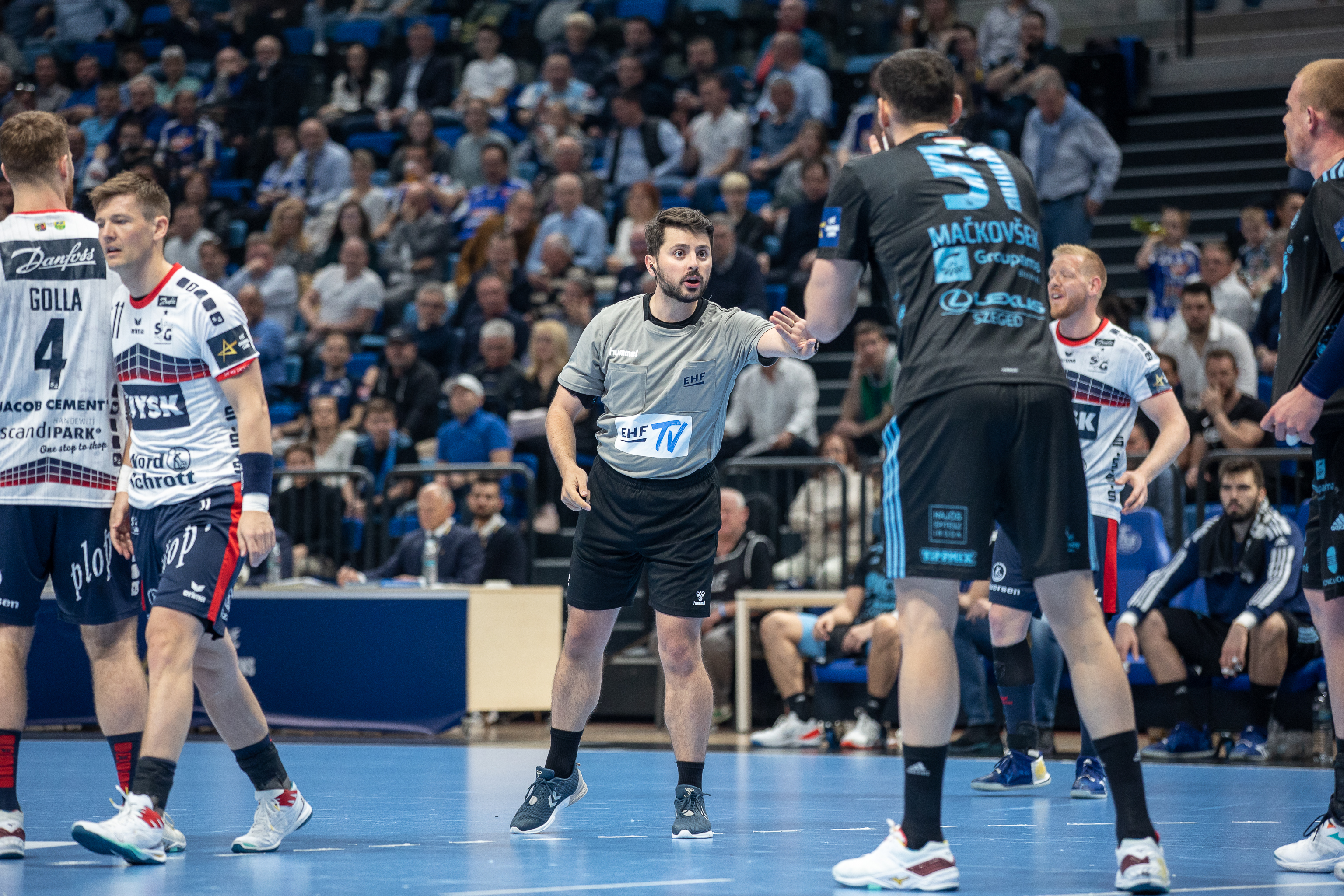 Referees and delegates nominated for EHF Finals Men