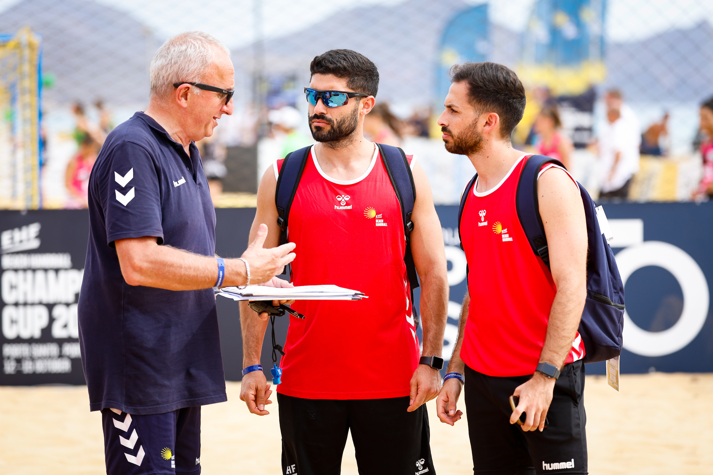 Courses get beach handball officials and coaches ready for the job