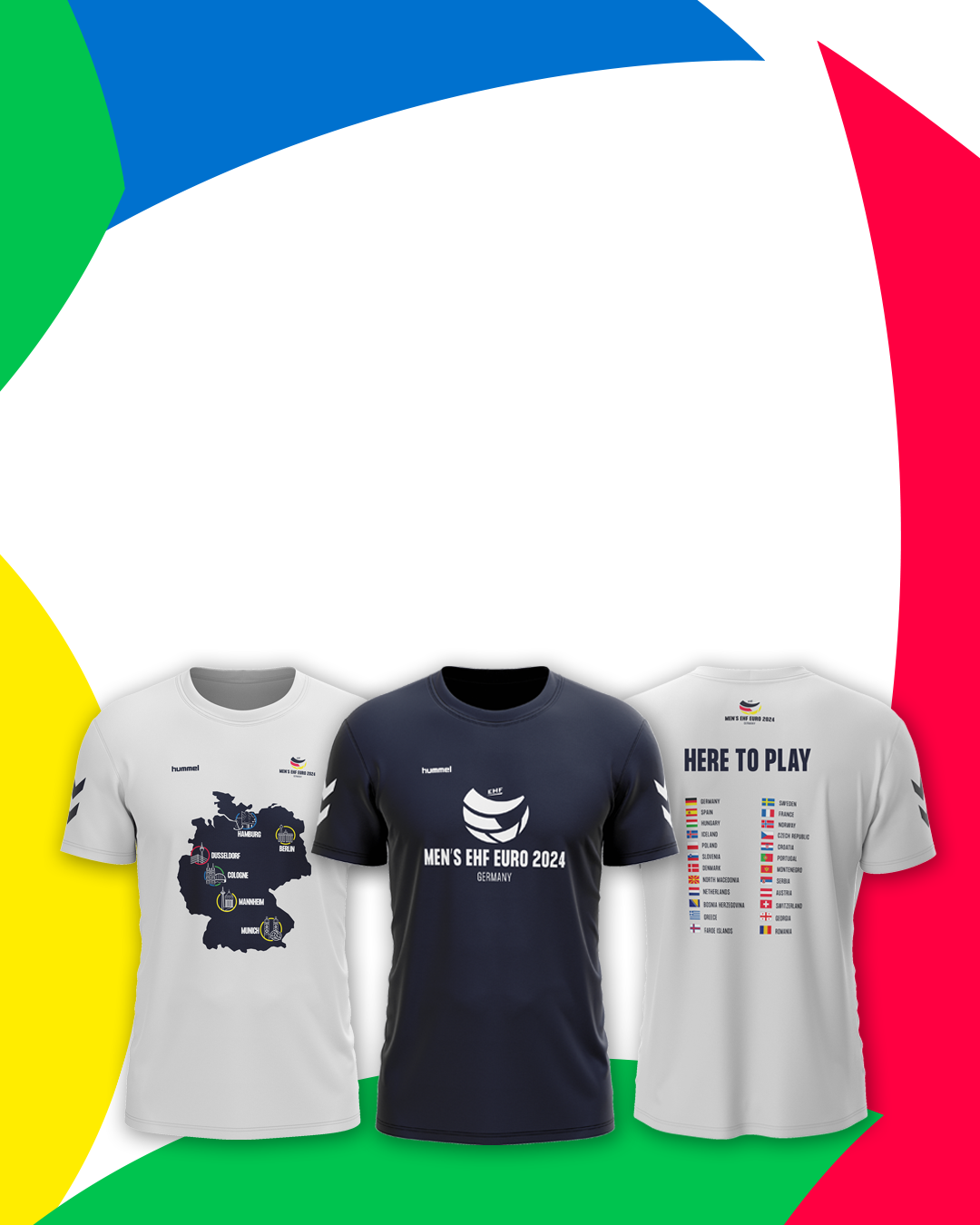 Official Men’s EHF EURO 2024 merchandise now available